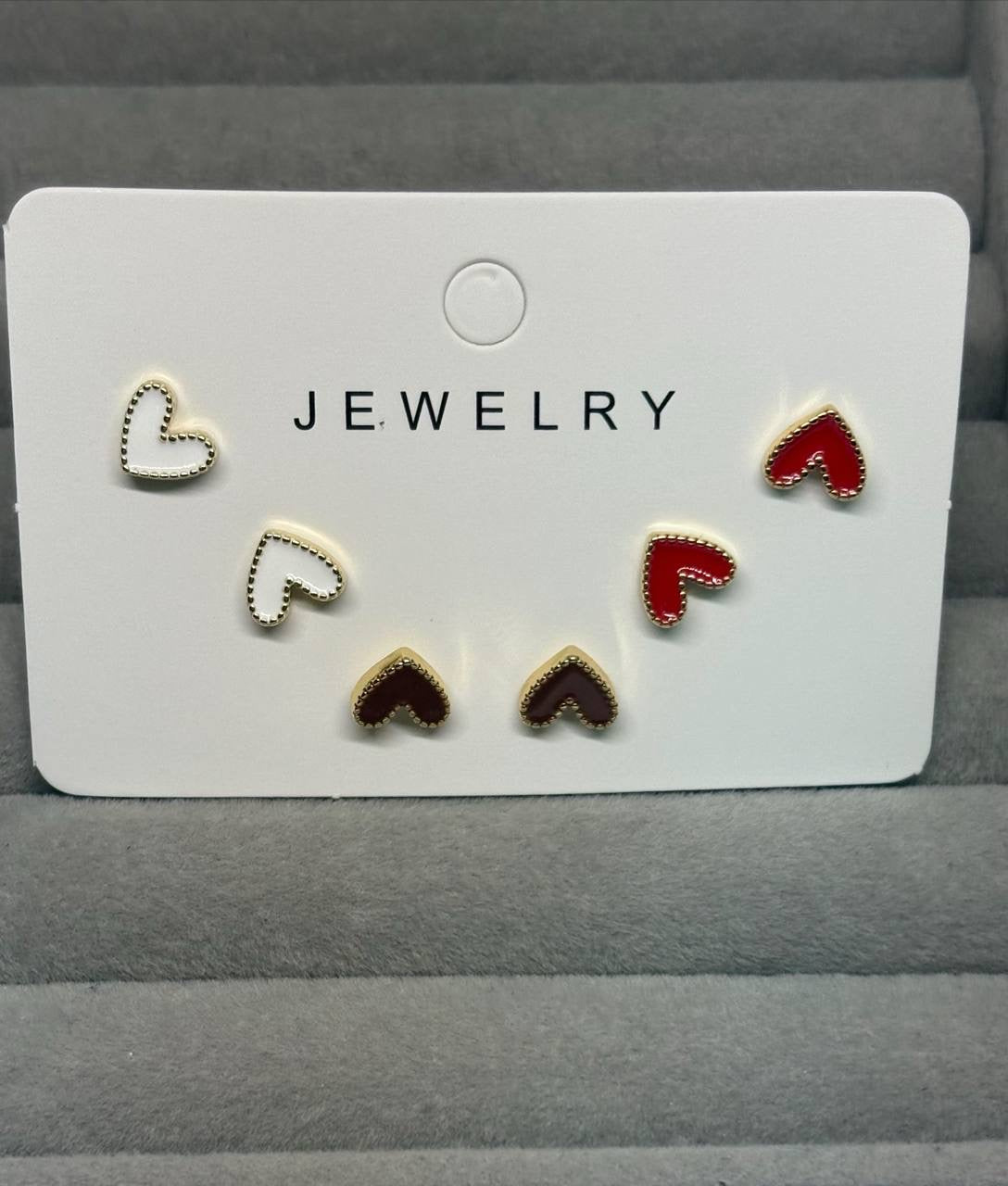 Set 3 pares Baby heart