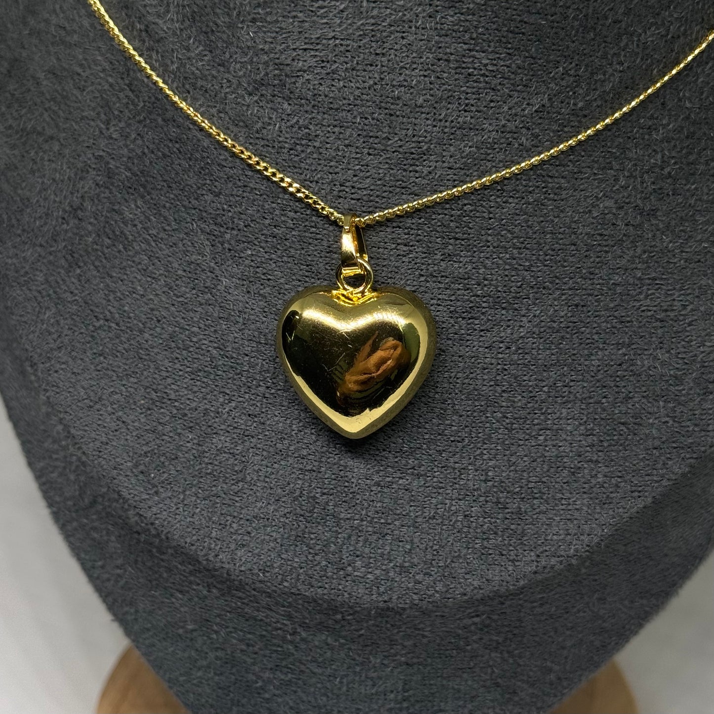 Corazon Gordito dorado mediano
