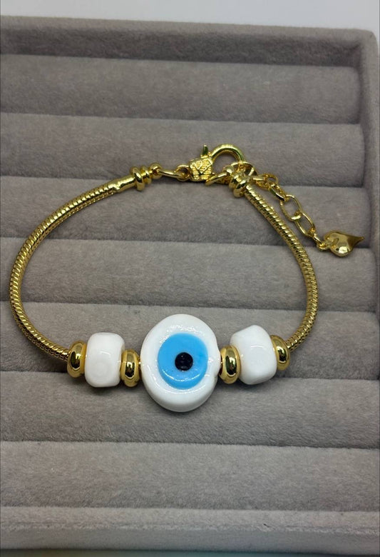 Pandora Ojo Turco Blanco