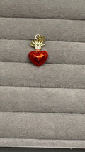 Corazón Corona Perlado