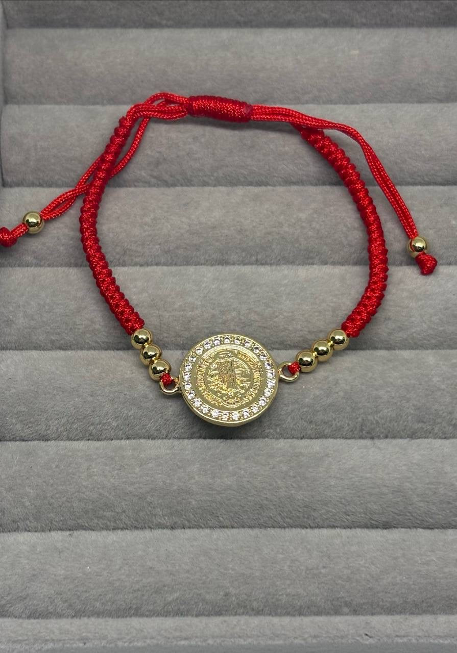 Hilo medalla brillante Dios