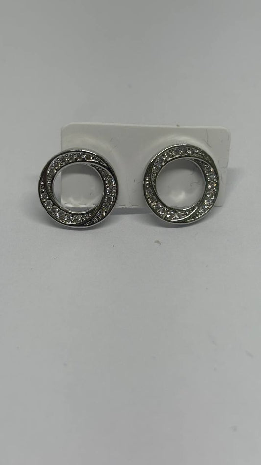 Diamaantes entrelazados con liso
